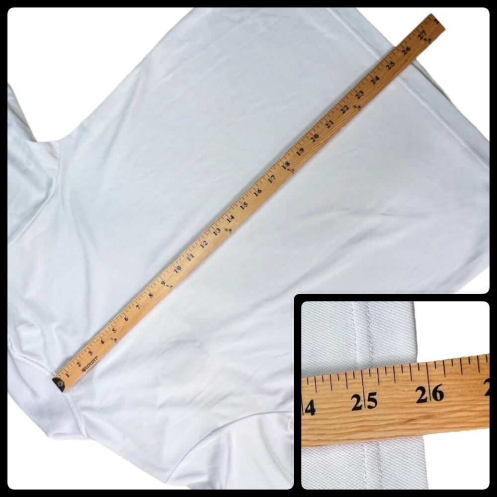 Core by North End School Polo Shirt Newnan High Vietnam War Class Size SP White - Picture 7 of 9